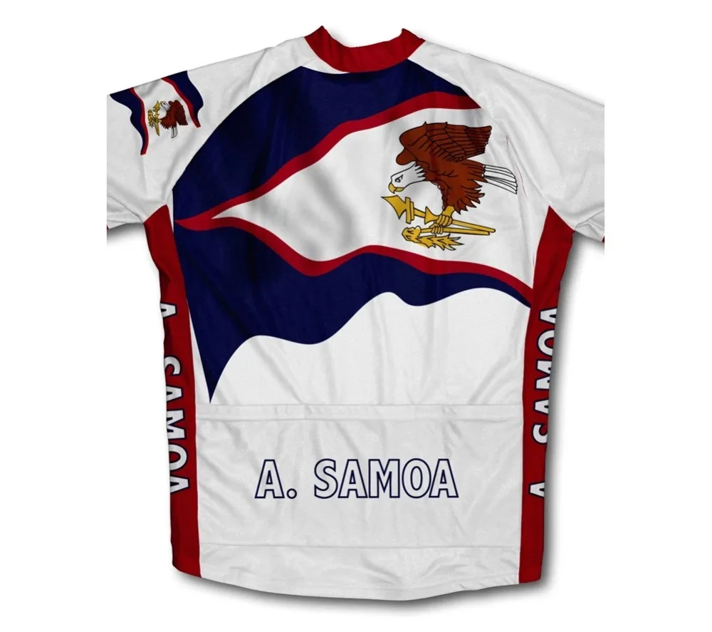 Американская Самоа профессиональная команда Велоспорт Джерси MTB Ropa Ciclismo велосипедная одежда летняя велосипедная Майо велосипедная одежда из трикотажа