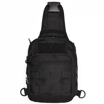 

Shoulder Bag Men Waterproof Messenger Bag Large Multi-functional Practical Sling Chest Bag for Male Tactical Outdoor