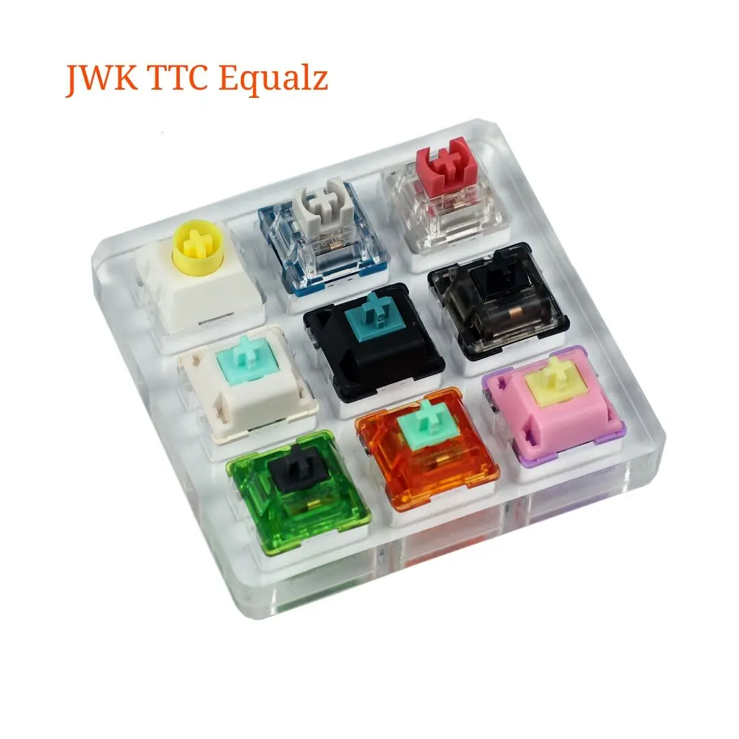 9 Key Switch Tester JWK TTC Equalz Kailh MX Switches Kiwi Tangerine