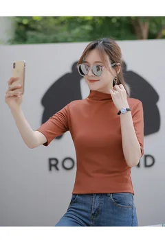 

Women multi Cotton Fashion Cotton Ladies Tee Shirt Short Sleeve Tops Tee Shirt