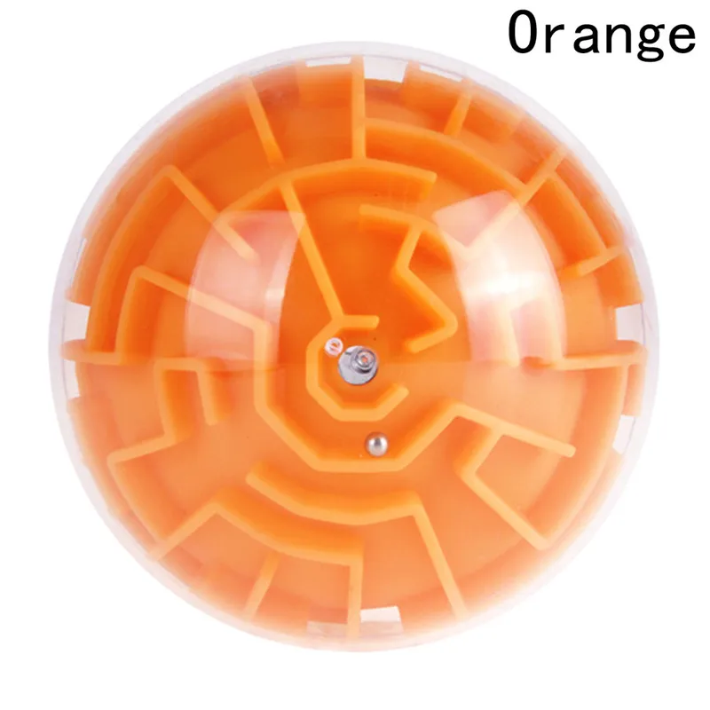MrY Toy for Kids Mini Magic Ball Magic 3D Labyrinth Ball Three dimensional Maze Puzzle Intelligence 4