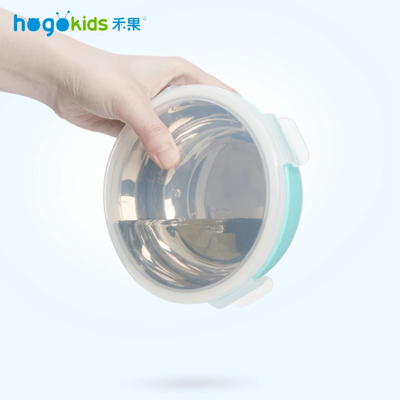 Hogokids набор посуды для детей из нержавеющей стали, миска для детей, посуда для кормления детей, миска для кормления