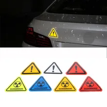 Предупреждение наклейки на бампер Светоотражающие ющие Авто