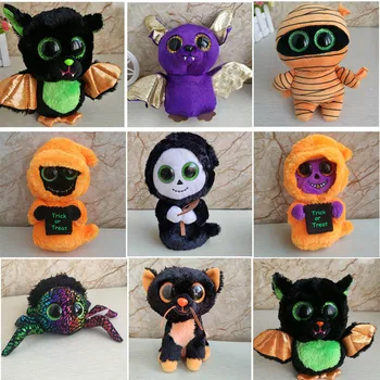 

All Saints' Day Halloween day potion cat ghost leggz spider count bat stuffed animals kids baby plush toys