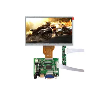 

AT070TN90 7inch 800x480 Capacitive Touch LCD Screen Panel with Controller kit