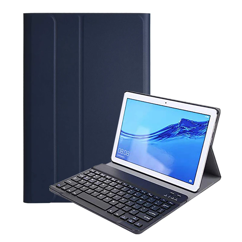 

Wireless Bluetooth Keyboard Cover For Huawei MediaPad M6 10.8" SCM-AL09/W09 Case Pencil Holder Case For Huawei M6 10.8 Case