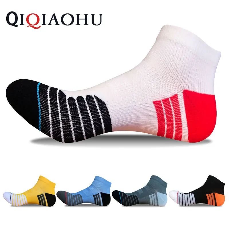 

5 pairs cotton compression socks bright color man good quality cool breathable ankle crew cool short sock sox calcetines hombre