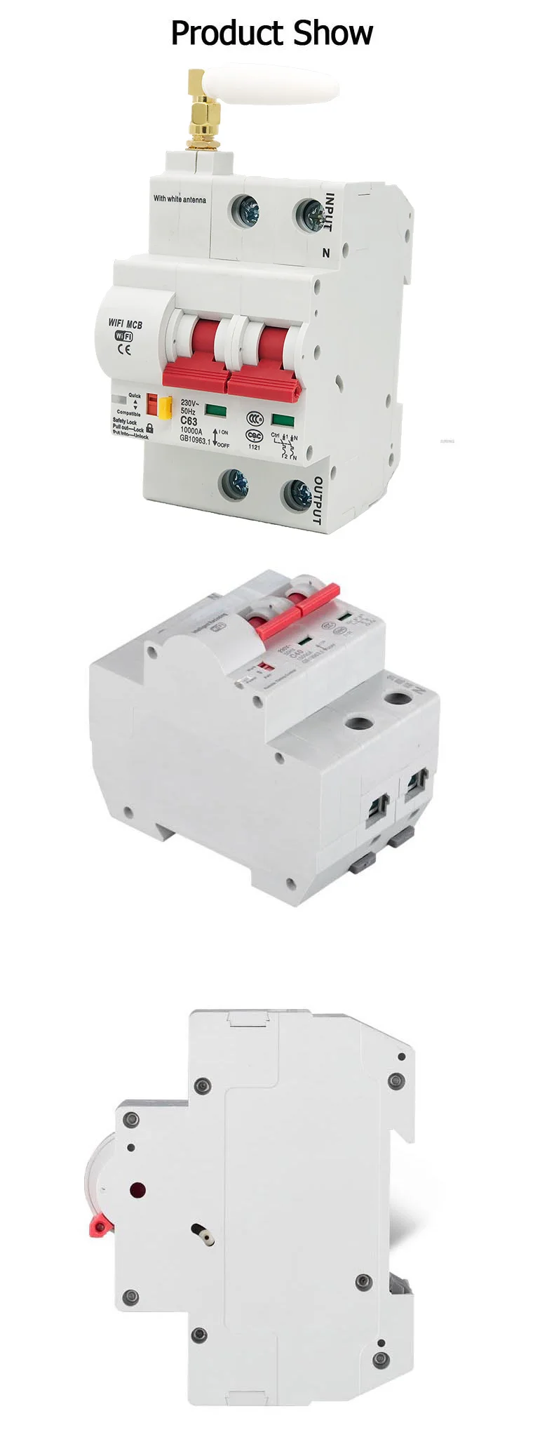 p 80a smart wifi interruptor ewelink app