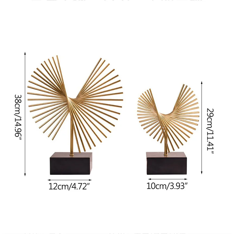 Strongwell Nordic Light Abstract Geometric Statue Metal Sculpture Modern Art Postmodern Home Decoration Accessories Gift Table Strongwell Nordic Light Abstract Geometric Statue Metal Sculpture Modern Art Postmodern Home Decoration Accessories Gift Table
