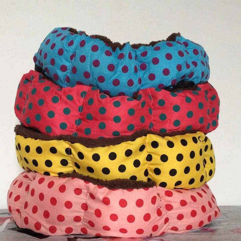 

2019 Cute Pet Dog Mattress Animal Cartoon Dog Pet Sofa Dot Octagonal Kennel Detachable Mat Pet Nest Trumpet dropshipping