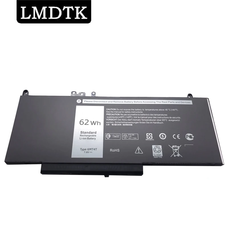 LMDTK Новый 6MT4T Аккумулятор для ноутбука Dell Latitude E5470 E5570 15 6 &quotM3510 TXF9M 79VRK 07V69Y 7V69Y 7 V 62WH |