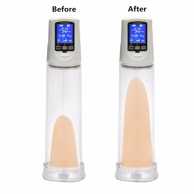 Насос вакуумный для эрекции пениса с зарядкой от USB | Красота и здоровье