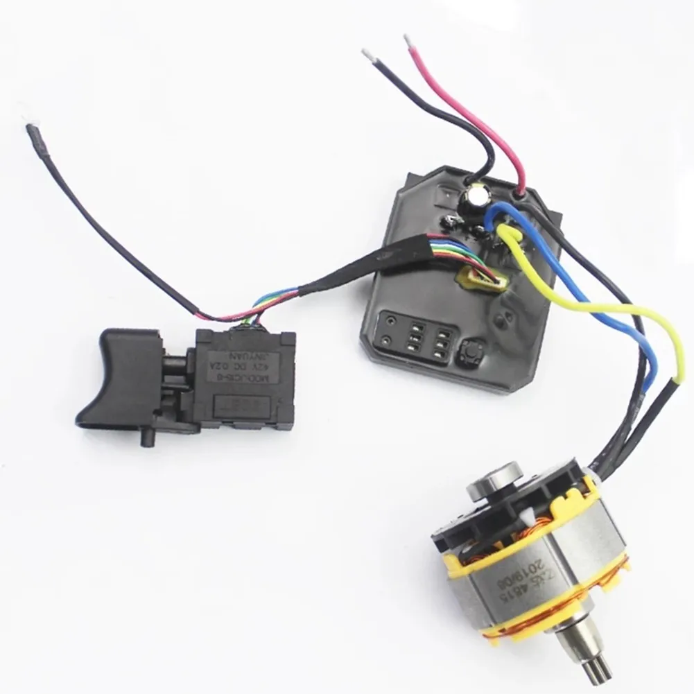 4pc/set For Dayi 2106 161 169 Brushless Electric Wrench Control Board Switch Motor Gear Angle Grinder Polishing Power Tools Part