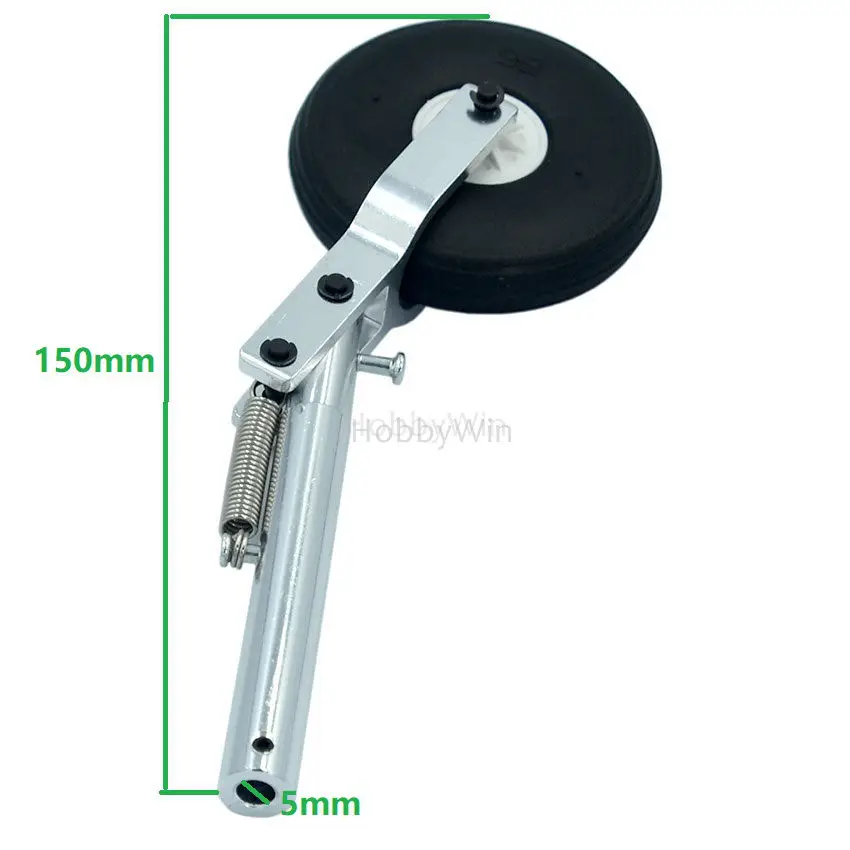 3PCS 140x4mm Aluminum Spring Struts Landing Gear For RC Model Warbird