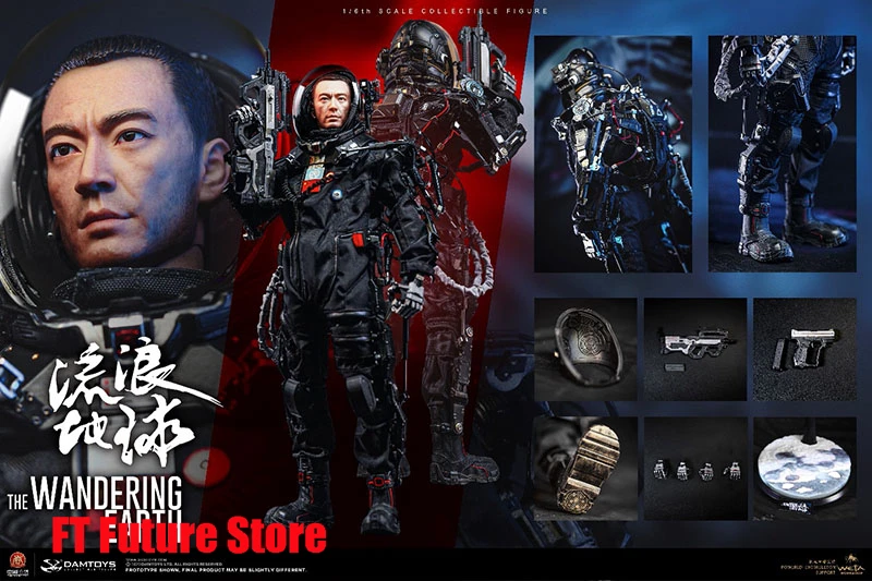 Unidade de Resgate Dms034 a Terra Damtoys Errante Cn171-11 Capitão Wang Lei Figura Ação Modelo Conjunto Completo Brinquedo Colecionável 1 - 6 32 Computers & Electronics