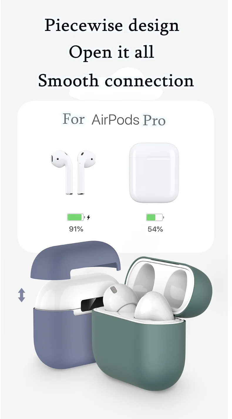 Для Apple AirPods Pro Bluetooth наушники чехол пылезащитный силиконовый чехол для Air Pods профессиональные наушники чехол противоударный