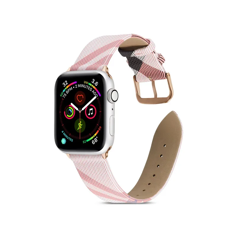 20 шт. кожаный ремешок для Apple watch 5 ремешок 44 мм 40 мм iWatch ремешок 38 мм 42 мм Натуральная кожа одиночный тур Браслет Apple watch 4 3 2