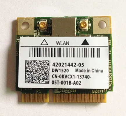 Беспроводная карта SSEA для DW1520 BCM4322 Half MINI PCI-E 802 11 a/b/g/n Broadcom BCM943224HMS dell Inspiron 1320 1370 1440 |