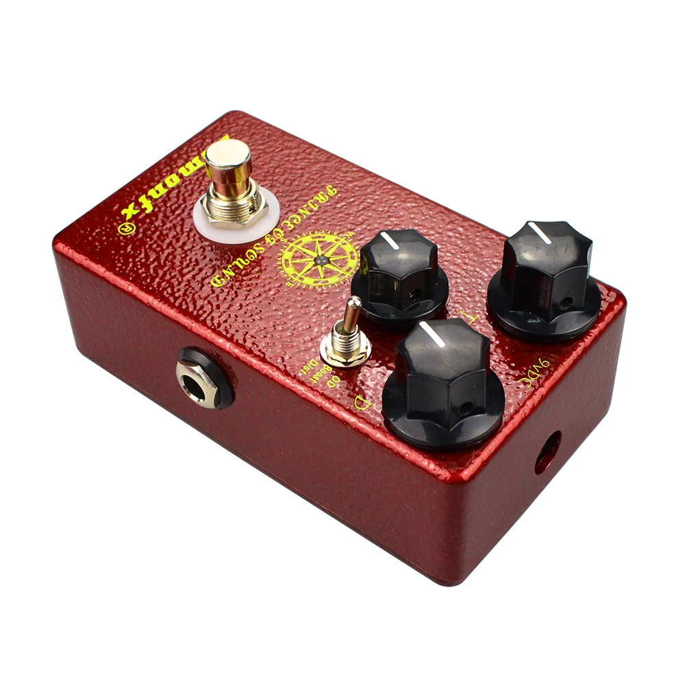 efeito guitarra pedal overdrive impulso distorção príncipe de tom