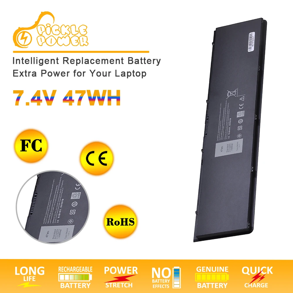 Новый аккумулятор для ноутбука E7440 6350 мАч 7 4 в 47 Втч Dell Latitude E7420 E7450 V8XN3 G95J5 34GKR 3RNFD 0909H5 0G95J5 5K1GW.|Аккумуляторы