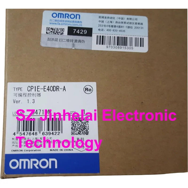 Nuovo E Originale Cp1E-E40Dr-A Omron Controllore Programmabile
