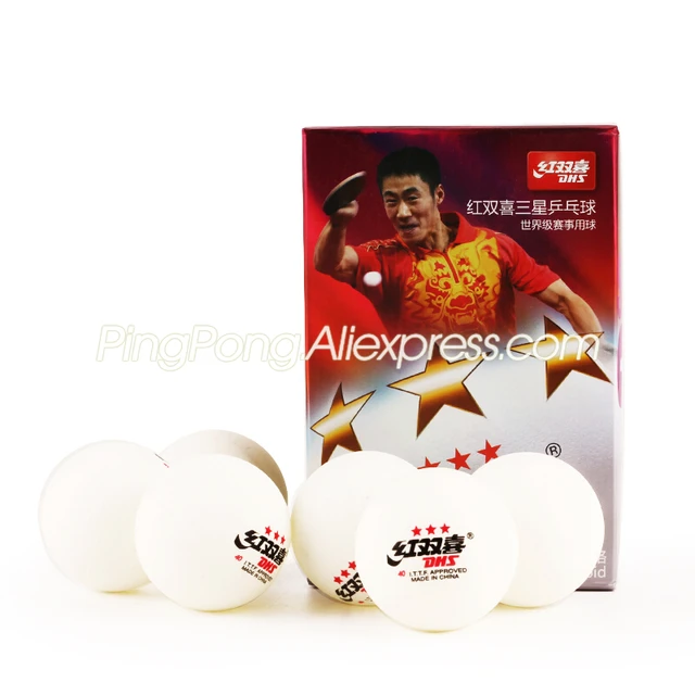 Keenso Tischtennisbälle 10 Stück - 3 Sterne 40+, ABS Nahtlos, Gelb, Professionell