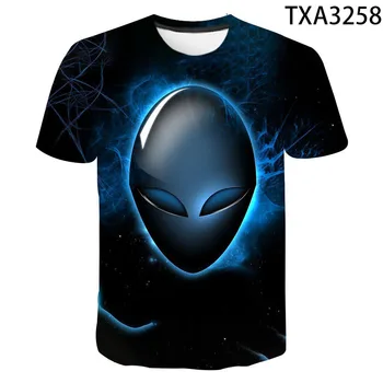 

2020 New Summer Alien 3D T shirt Men Women Children Fashion Casual Streetwear Boy Girl Kids Printed T-shirt Cool Tops Tee
