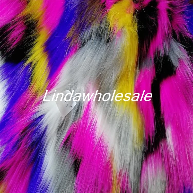 Плюшевая ткань высокого качества Радужный жаккард, войлочная одежда, сумка для одежды, сумки, Лоскутная Ткань, 170 см* 90 см(один ярд)/шт