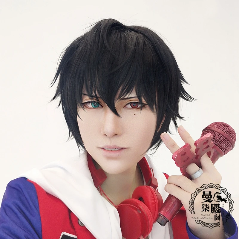 Ichiro Yamada Дивизион рэп битва гипноз микрофон Doppo KannonzaKa кости Arisugawa Jiro Yamada Ichiro Saburo Gentarou Yumeno Jakurai косплей парик - Цвет: Ichiro Yamada