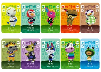 

New Amiibo Card NS Game Series 2 (121 to 160) Animal Crossing Card Work for