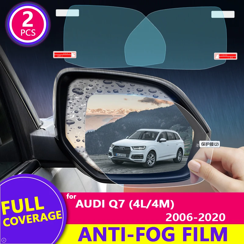 Полноэкранная противотуманная пленка с защитой от дождя для Audi Q7 2006 ~ 2020