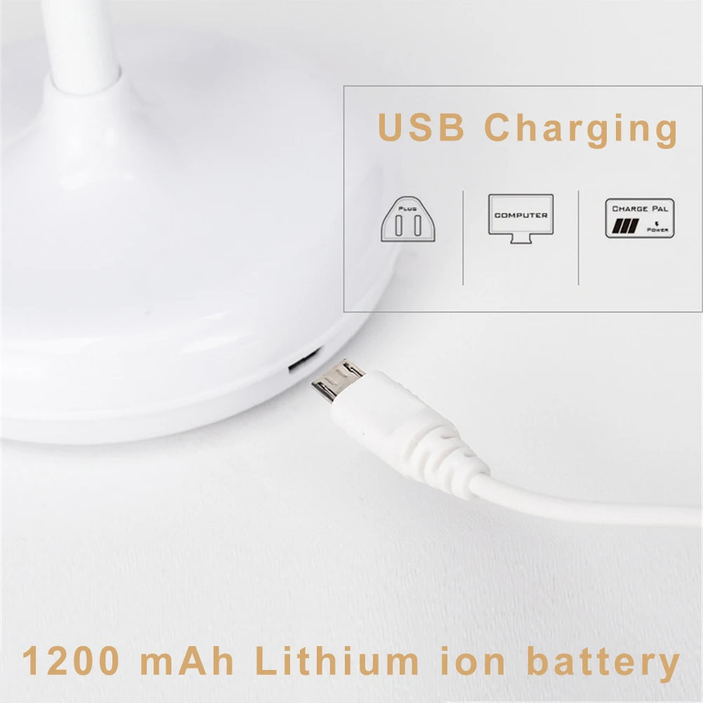 Usb зарядка пульт дистанционного управления сенсорный Умный Ночной светильник Настольная лампа
