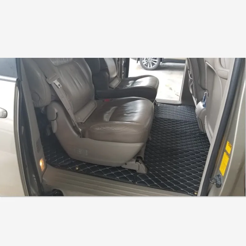 Автомобильные коврики 3 ряда Вкладыш Комплект для Toyota Sienna 2004 2005 2006 2007 2008 2009 2010 4runner коврик Land Cruiser ковры