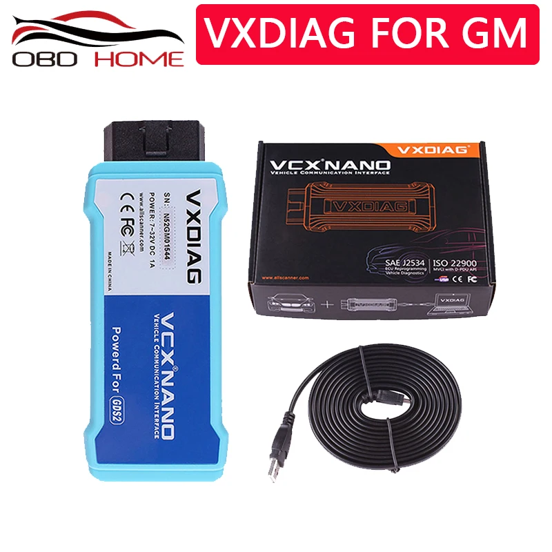 Автомобильные аксессуары VXDIAG VCX NANO для GM/OPEL GDS2 диагностический инструмент GM