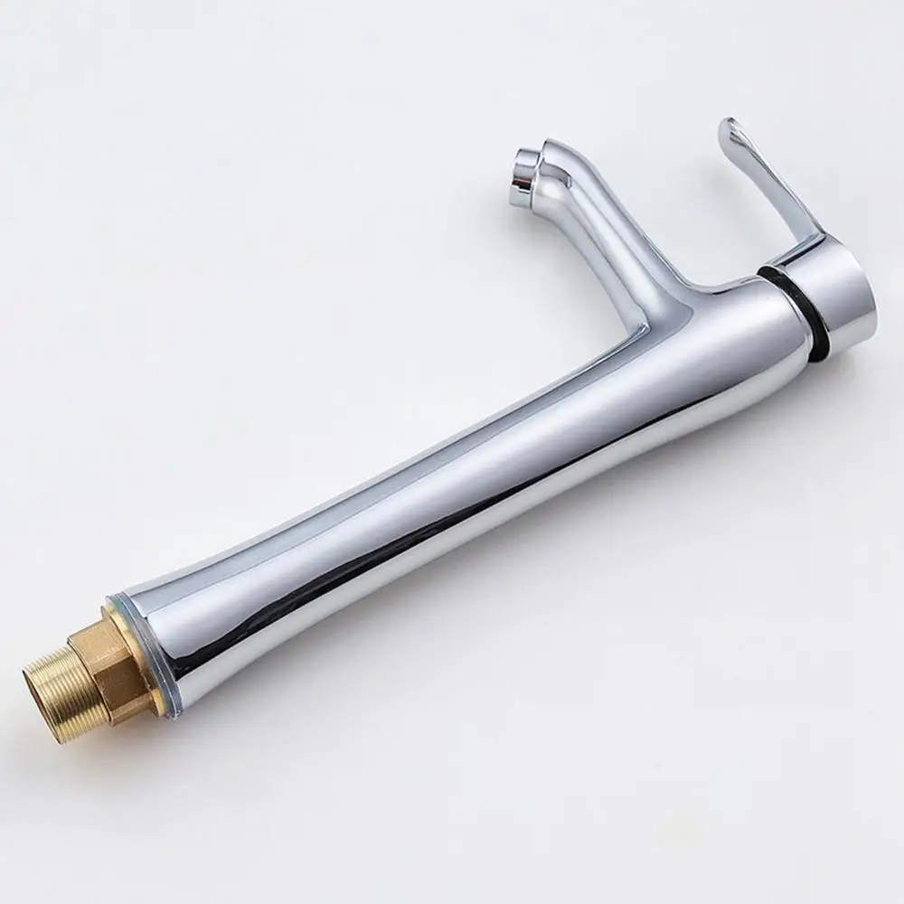 Alloy Single Hole Kitchen Instant Heating Faucet Rotatable Hot& Cold Dual-use Fast Heating Tap Water Valve
