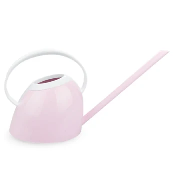 

Household Long Mouth Watering Pot Office Green Plant Potted Family Gardening Plastic Watering Flower Kettle Pink
