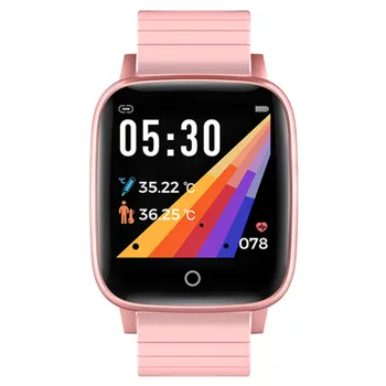 

Smart Watch Bluetooth 5.0 Waterproof Watch Body Temperature Measurement Blood Pressure Blood Oxygen Heart Rate Monitoring
