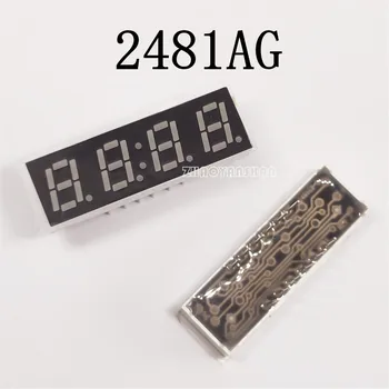 

100pcs X 0.28inch 4digits Green clock 7 segment led display 2481AG