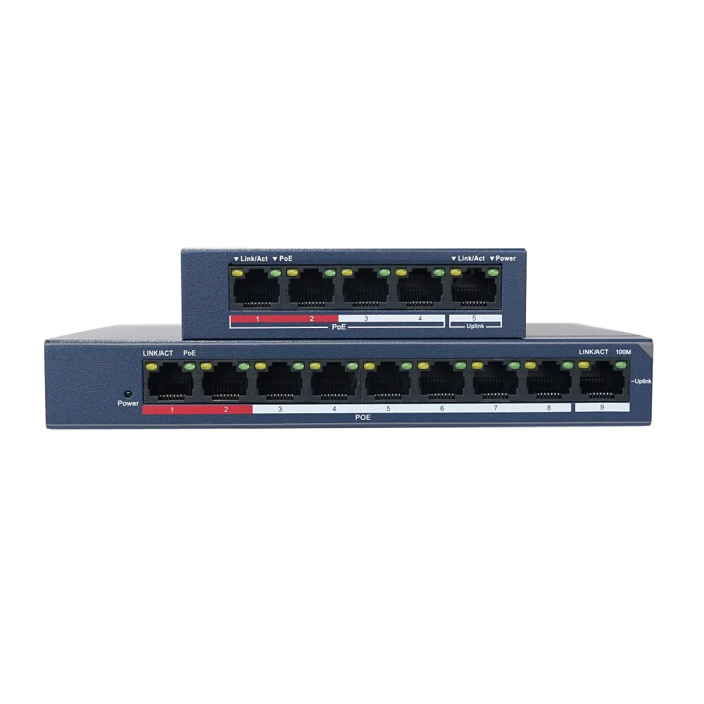 HIK with logo 4CH 8CH 16CH 24CH PoE LAN Network Switch DS-3E0105P-E/M  DS-3E0109P-E/M  DS-3E0318P-E/M  DS-3E0326P-E/M Economic