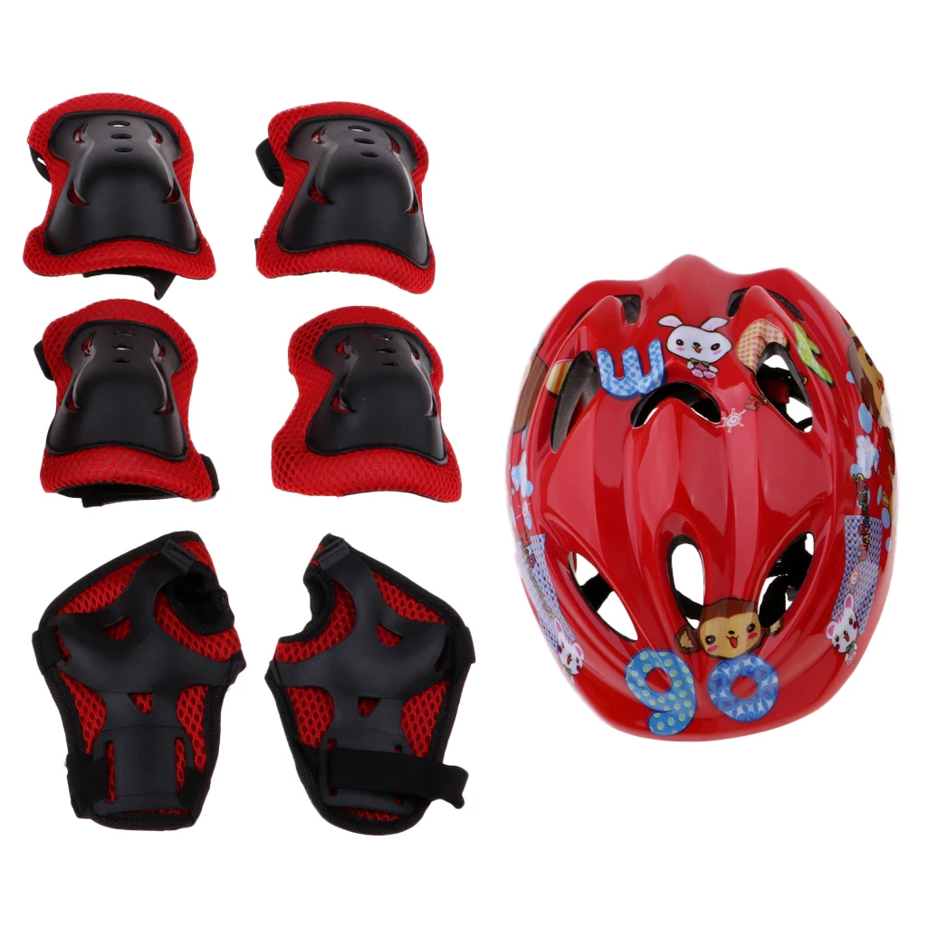 Toddler Kids Skating Skateboard BMX Scooter Cycling Helmet Protective Gear Pads Motorcycle Head Protection 3 Colors Durable 