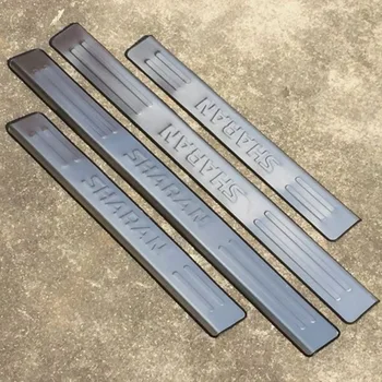 

For VW For Volkswagen Sharan 2012-2017 Stainless steel Door Sill Scuff Plate Guards Cover Trim