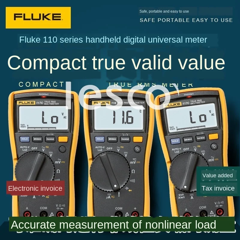 

F115C F116 F117c F175 F179 F287 F289 high precision multimeter