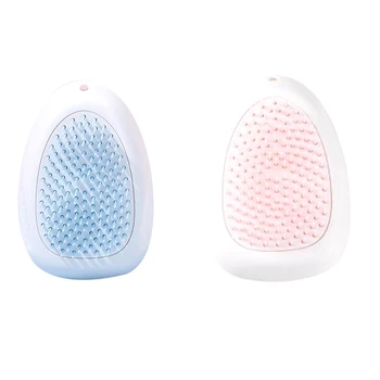 

JEYL 2PCS Hair Removal Comb Pet Cat Shell Automatic Massage Brush Puppy Cleaning Dog Bath Deshedding Shedding Remover Pets
