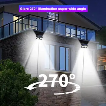 

Eco-Friendly Wall Light COB 60LED Outdoor Security Lamp Home Walkway Lights Street Lamp Solar Motion Sensor