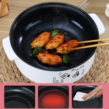 220 В многофункциональная электрическая плита с подогревом, электрическая кастрюля для приготовления лапши, рисовых яиц, суповая пароварка, кастрюля для приготовления пищи, электрическая кастрюля