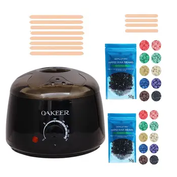

wax heater with green tea 50g lavender 50g spatula 12 pieces