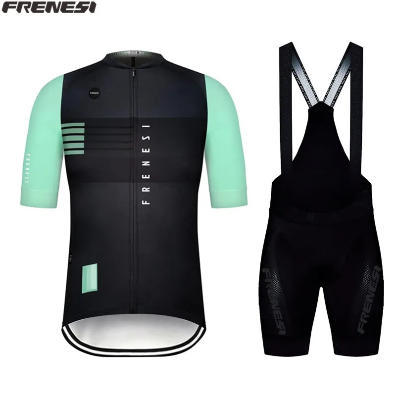 Frenesi 2020 Велоспорт Джерси наборы ciclismo maillot короткий рукав велосипедная одежда
