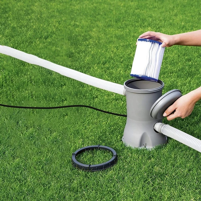 Úszómedence Szűrő Patronok 300 Gallon Vízszűrő Szivattyú Víz Keringő Elem Mag 2 Típusú Felfújható Hs-630 - Image 5