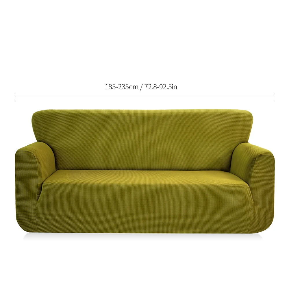 

New Universal soft Jacquard Stretchable Chair/Loveseat/Sofa Cover Strapless Slipcover Removable Washable Covering Mat Protector