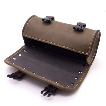 

Tool Motorcycle Bag 21*10.3cm Mounting Accessories Kit Retro Handlebar